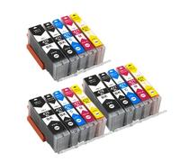 DEFIYAN Compatible PGI470 CLI471 Ink Cartridge 470XL 471XL Compatible With TS5040 MG5740 MG6840 TS6040 Printers(3 SET)