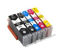 DEFIYAN Compatible PGI470 CLI471 Ink Cartridge 470XL 471XL Compatible With TS5040 MG5740 MG6840 TS6040 Printers(1 SET)