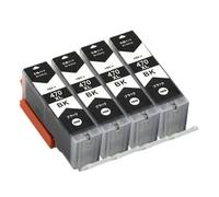 DEFIYAN Compatible PGI470 CLI471 Ink Cartridge 470XL 471XL Compatible With TS5040 MG5740 MG6840 TS6040 Printers(4PCS BLACK)