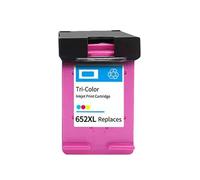 DEFIYAN Compatible Replacement Compatible With 652 Ink Cartridge 652XL 1115 1118 2135 2136 2138 3635 3636 3835 4536 4538 Printers(COLOR)