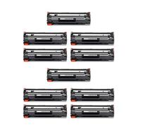 DEFIYAN Compatible Toner Carrier Replacement Compatible With P1002 P1003 P1004 P1005 P1006 P1009 Black With Chip Model 435A 435 35a CB435A(10pcs-Black)