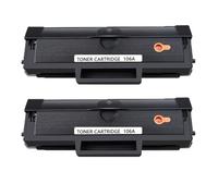 DEFIYAN Compatible Toner Cartridge 105A 106A Compatible With W1105A W1106A W1107A Compatible With Laser 107A 107W MFP 135A 135W 137FNW Without Chip(2PK)