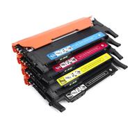 DEFIYAN Compatible Toner Cartridge 4PK CLT-406S K406S Compatible With Xpress C410W C460FW C460W CLP 365W CLP 360 CLX 3305 3305FW CLT-K406S
