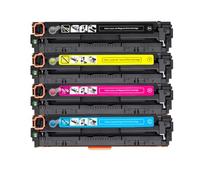 DEFIYAN Compatible Toner Cartridge CB540A CB540 540A 540 CB541A CB542A CB543A 125A Compatible With Color CP1215 CP1515n CP1518ni CM1312