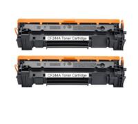DEFIYAN Compatible Toner Cartridge CF244A Compatible With Pro M15 M15w M16 M28 M28a M28w With Chip(2PCS)