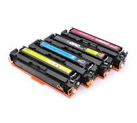 DEFIYAN Compatible Toner Cartridge CF410A CF411A CF412A CF413A Compatible With MFP M377dw M477fdn M477fdw M477fnw M452dw M452nw Printer(CF410-413A-4color)