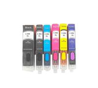 DEFIYAN Compatible Toner Cartridge Compatible With PGI880 CLI881 880XL 881 Compatible With TR8580 TS9180 TS9580 TS8380 TS708 TS6280 TS8180 TS8280 Printers(1SET -6PCS)