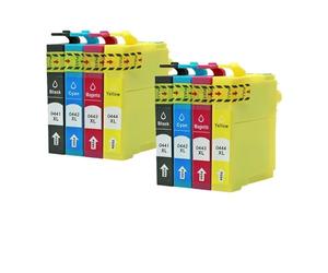 DEFIYAN Compatible With T0441 T0444 C64 C66 C68 C84 C84N C84WN C86 CX3600 CX3650 CX4600 CX6400 T 0441 And Other Similar Models(2 SETS)