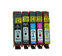 DEFIYAN DAT Compatible Ink Cartridge Compatible With 178 178XL Compatible With Use With Photosmart B109 B110 B210 C309 C310 C410 D5468 D5463 5510 5511 5512 Printers