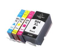 DEFIYAN DAT Compatible Ink Cartridge Compatible With 904 XL Compatible With OfficeJet Pro 6960 6970 Printer With Chip(1set)