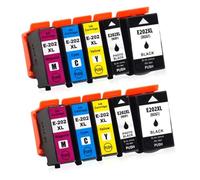 DEFIYAN DATASONIC 202xl Ink Cartridges Compatible With 202xl Compatible With Expression XP-6000 XP-6005 XP-6100 XP-6105 Printers(T202XL-10PCS 2SET)