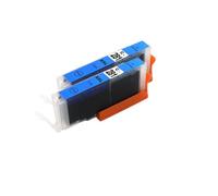 DEFIYAN Datasonic PGI-280 XXL CLI-281 XXL Ink Cartridge Compatible With TS8120 TS9120 TS9520 T9521(CLI-281C-2PCS)