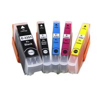DEFIYAN Einkshop 5pcs Compatible 33XL T3351 T3361 T3362 T3363 T3364 Ink Cartridges Compatible With XP Series Printers Including XP-530 XP-630 XP-830 XP-635 XP-540 XP-640