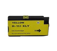 DEFIYAN Einkshop Compatible Ink Cartridge Compatible With 963 And 963XL Compatible With OfficeJet Pro 9010 9012 9015 9016 9020 9025 9026 Printers(Yellow)