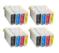 DEFIYAN Einkshop Compatible Ink Cartridge Compatible With DCP-130C DCP-135C MFC-235C MFC-240 Compatible With LC10 LC37 LC51 LC57 LC960 LC970 LC1000(4set)