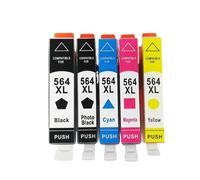 DEFIYAN Einkshop Compatible Ink Cartridge For 564 564XL For Officejet 4610 4620 Photosmart 5510 5520 6510 6515 6520 B109a