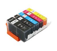 DEFIYAN Einkshop Compatible Ink Cartridge PGI 520 XL CLI 521 XL Compatible With IP3600 IP4600 IP4700 MP540 MP550 620(1set)