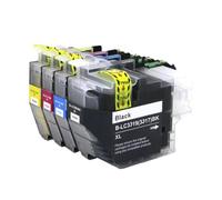 DEFIYAN Einkshop Compatible Ink Cartridge Set Compatible With MFC-J6530DW J6930DW J5330DW J5730DW J6730DW LC3319 LC3319XL LC3317