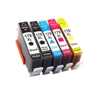 DEFIYAN Einkshop Compatible Ink Cartridges Compatible With 178 178xl Suitable Compatible With Deskjet 3070a 4610 4620 Photosmart 5510 5520 6520