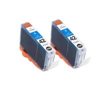 DEFIYAN Ink Cartridge Compatible With CLI-42 CLI42 Chip Compatible With Pro-100 100S Printer(2PCS C-42 C)