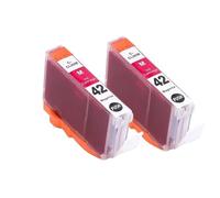 DEFIYAN Ink Cartridge Compatible With CLI-42 CLI42 Chip Compatible With Pro-100 100S Printer(2PCS C-42 M)
