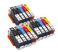 DEFIYAN Ink Cartridge Compatible With HP564XL Compatible With D5445 D5460 D5463 D5468 C5324 C5370 C5373 C309a B109a B110a(15PK)