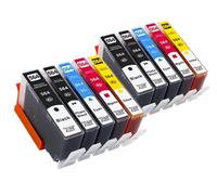 DEFIYAN Ink Cartridge Compatible With HP564XL Compatible With D5445 D5460 D5463 D5468 C5324 C5370 C5373 C309a B109a B110a(10PK)