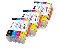 DEFIYAN INKARENA 5Set 364XL Compatible Ink Cartridge Compatible With Photosmart 5510 5515 6510 7510 B8550 C5324 C5380 C6324 C6380 D5460 B010(3 Set)