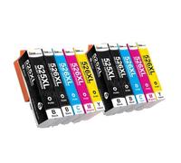 DEFIYAN INKARENA Compatible Ink Cartridge Compatible With PGI525 CLI526 PGI 525XL CLI 526XL Compatible With MG5100 MG5120 IX6500 IX6550 MX715 MX882(PGI 525 CLI 526 2Set)