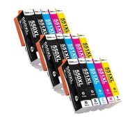 DEFIYAN INKARENA Compatible Ink Cartridge Set PGI 550 CLI 551 Compatible With MG5450 MG5550 MG5650 MG6450 MG6650(PGI 550 CLI 551 3Set)