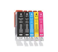 DEFIYAN KMCYinks 1-5Set PGI470 CLI471 PGI-470XL CLI-471XL Ink Cartridge Compatible With TS5040 TS6040 TS8040 TS9040 MG5740 Printers(1Set)