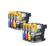 DEFIYAN LC101 LC103 Compatible Ink Cartridge Compatible With DCP-J152W MFC-J245 MFC-J285DW MFC-J450DW MFC-J470DW MFC-J475DW Printers(2 set 8 PCS)