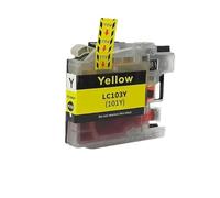 DEFIYAN LC101 LC103 XL Compatible Ink Cartridge Compatible With DCP-J152W MFC-J245 MFC-J285DW MFC-J4610DW MFC-J4710DW J450DW J475DW J470DW(1 YELLOW)