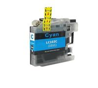 DEFIYAN LC101 LC103 XL Compatible Ink Cartridge Compatible With DCP-J152W MFC-J245 MFC-J285DW MFC-J4610DW MFC-J4710DW J450DW J475DW J470DW(1 CYAN)