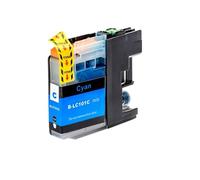 DEFIYAN LC101 LC103 XL Ink Cartridge Compatible With DCP-J152W MFC-J245 MFC-J285DW MFC-J4610DW MFC-J4710DW J450DW J475DW J470DW Printers(1 cyan)