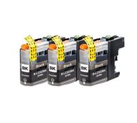 DEFIYAN LC223 BK/C/M/Y Compatible Ink Cartridge Compatible With DCP-J562DW J4120DW MFC-J480DW J680DW J880DW J4620DW J5720DW J5320DW(3 PCS BK)