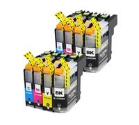 DEFIYAN LC223 Compatible Ink Cartridge Replacement Compatible With DCP-J4120DW MFC-J4420DW MFC-J4620DW 4625DW 5320DW(2SET 8PCS)