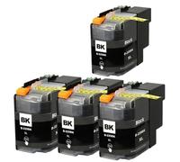 DEFIYAN LC229 LC229XL Compatible Black Ink Cartridge Compatible With MFC-J5320DW MFC-J5720DW Printers(4 BK)