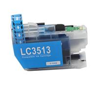 DEFIYAN LC3511 LC3513 Compatible Ink Cartridge With Chip BCMY Compatible With MFC-J690DW MFC-J890DW MFC-J491DW DCP-J572DW Printer Models(1PCS CYAN)