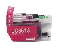 DEFIYAN LC3511 LC3513 Compatible Ink Cartridge With Chip BCMY Compatible With MFC-J690DW MFC-J890DW MFC-J491DW DCP-J572DW Printer Models(1PCS MAGENTA)