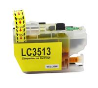 DEFIYAN LC3511 LC3513 Compatible Ink Cartridge With Chip BCMY Compatible With MFC-J690DW MFC-J890DW MFC-J491DW DCP-J572DW Printer Models(1PCS YELLOW)