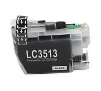 DEFIYAN LC3511 LC3513 Compatible Ink Cartridge With Chip BCMY Compatible With MFC-J690DW MFC-J890DW MFC-J491DW DCP-J572DW Printer Models(1PCS BLACK)