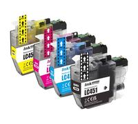 DEFIYAN LC451 Standard Capacity Ink Cartridge Compatible With MFC-J1010DW DCP-J1050DW DCP-J1140(1set)