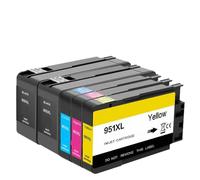 DEFIYAN OCBESTJET Compatible Ink Cartridge Compatible With Officejet Pro 8100 8600 8610 8620 8630 950 951 950XL 951XL Compatible With Printers(BK BK C M Y)