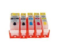 DEFIYAN OYfame 5pcs Compatible Ink Cartridge PGI425 CLI426 With ARC Chip Compatible With Printers MG5240 MG5140 MG5340 IP4840 4940 MX884