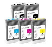 DEFIYAN PFI-030 Ink Cartridge 55ML Pigment Ink Compatible With ImagePROGRAF TA-20 TA-30(1set)