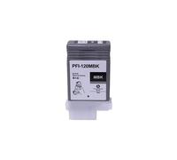 DEFIYAN PFI-120 PFI120 Ink Cartridge And Chip With Pigment Ink Compatible Compatible With TM-200 TM200 TM-205 TM-300 TM-305 TM300 130ML Per Unit(1PC MBK)