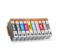DEFIYAN PFI-300 PFI300 Color Compatible Ink Cartridge Compatible With ImagePROGRAF PRO-300 Printer(ONE SET 10COLORS)