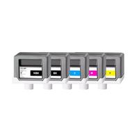 DEFIYAN PFI-307 330ML Ink Cartridge Compatible With IPF830 IPF840 IPF850 Printers(1SET 5COLORS)