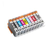 DEFIYAN PFI300 PFI-300 PFI 300 Compatible Color Inkjet Ink Cartridge Compatible With ImagePROGRAF PRO300 PRO-300 Printer(1SET 10PCS)
